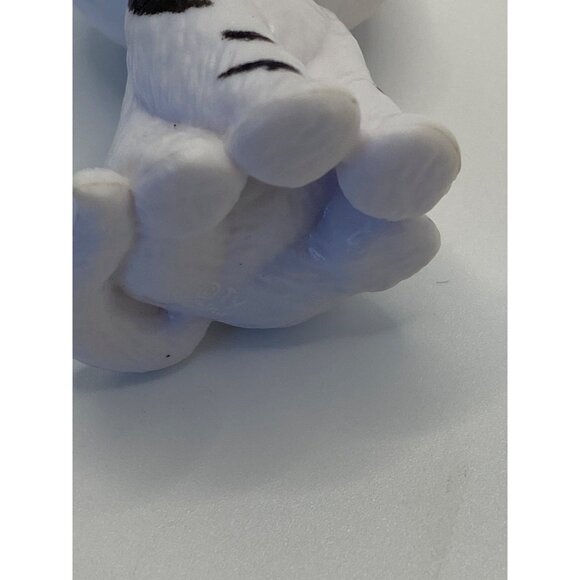 Ty Beanie Boo Arctic Tiger Figure With Glitter Blue Eyes 4" White & Black For Co - Picture 6 of 7